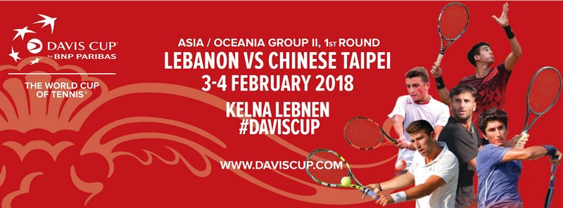 DavisCup tie in Beirut this Weekend organized by the Lebanese Tennis Federation 